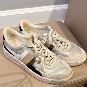 Gola Sneakers with Metallic Accents
